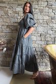 Nonni Gingham Darling Dress Black